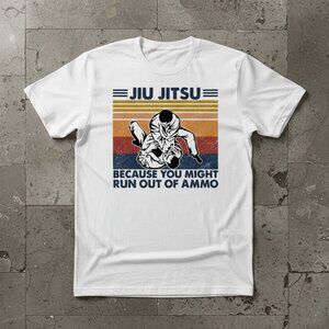 Vintage Jiu Jitsu Graphic T-Shirt – Funny Martial Arts Tee – BJJ Humor Shirt